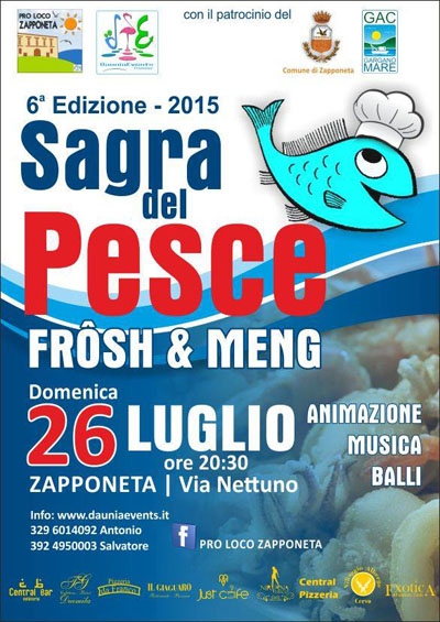 Sagra del Pesce a Zapponeta